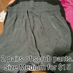 2 pairs of Scrub pants